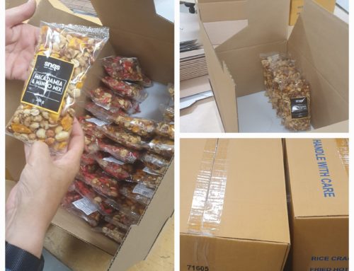 Ompakken van noten voor Floor Foods